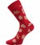 Unisex vzorované ponožky - 3 páry Debox Lonka - Velikost: 43-46