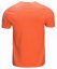 Pánské tričko s potiskem Tommy Hilfiger oranžové - Velikost: M