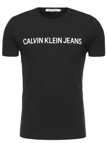 Pánské triko Calvin Klein Jeans černé OK - Velikost: M