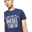 Pánské tričko Diesel DIEGO tmavě modré