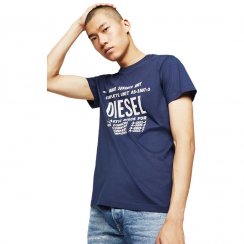 Pánské tričko Diesel DIEGO tmavě modré