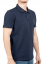 Pánské tričko s límečkem Guess tmavě modré - Velikost: L